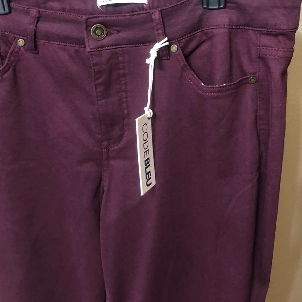 Code Blue Maroon jeans